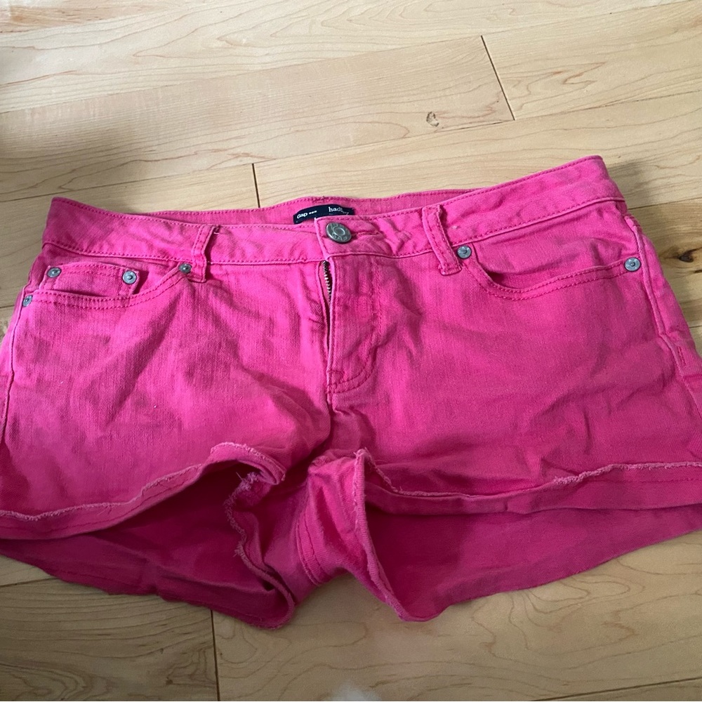 Pink,  Jean shorts